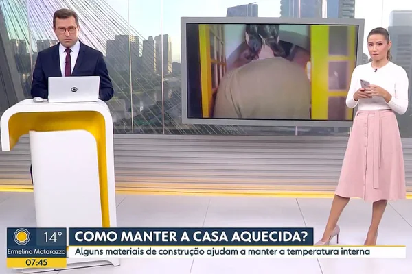 Rodrigo Bocardi critica reportagem ao vivo no Bom Dia SP