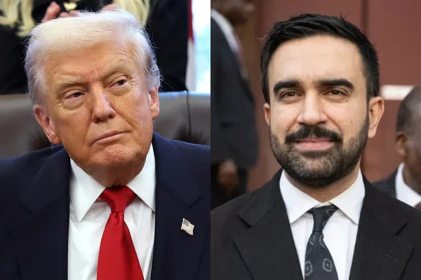Donald Trump e Zohran Mamdani
