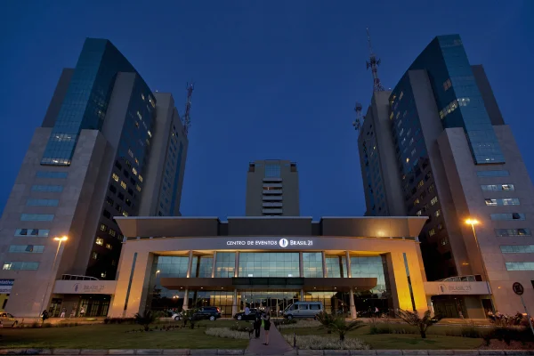 Imagem colorida mostra Centro de Eventos Brasil 21 - Metrópoles