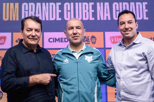 Apresentação Leonardo Jardim. Gustavo Aleixo / Cruzeiro