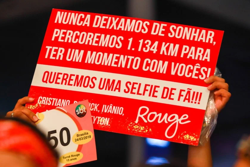 Mensagens carinhosas para a banda Mensagens carinhosas para a banda