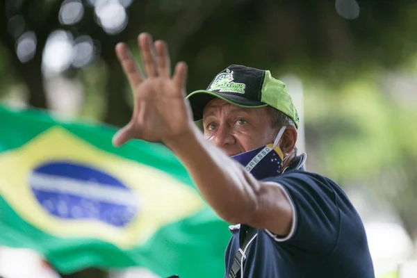 Renan Sena, militante bolsonarista que agrediu enfermeiros