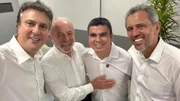 Lula, Camilo Santana e Elmano de Freitas, governador do Ceará Lula, Camilo Santana e Elmano de Freitas, governador do Ceará