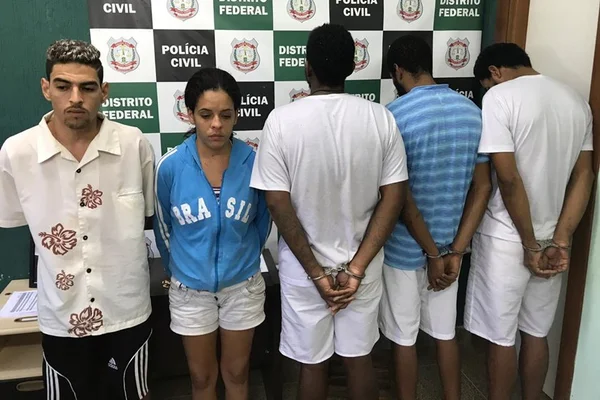 Polícia desarticula quadrilha que praticava roubos em 4 regiões do DF