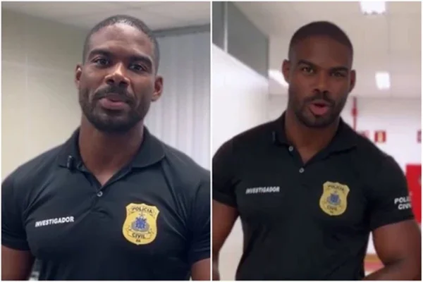 policial Matheus Rocha - Metrópoles