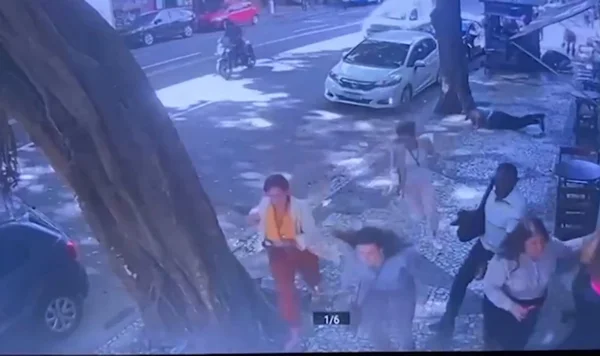Vídeo. Tiroteio no Centro do Rio de Janeiro deixa sete feridos