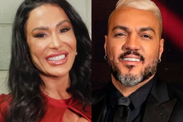 No aniversário de Belo, Gracyanne se declara: "Foi amor, foi real" - Metrópoles