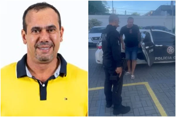 Veja momento em que político é preso por assassinato de vereador