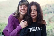 Maria Gladys e a neta, Mia Goth posam juntas Maria Gladys e a neta, Mia Goth posam juntas
