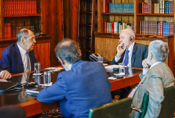 Lula e Sergey Lavrov