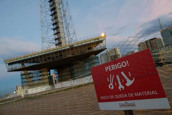 Com novo aditivo, obras na Torre de TV passam a custar R$ 16,2 milhões
