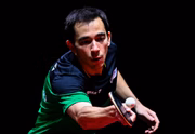 Hugo Calderano é o atual número 3 do ranking mundial de tênis de mesa