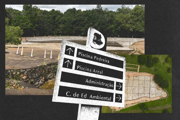 Água Mineral: burocracia trava obras e piscinas completam 6 meses fechadas