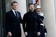 Zelensky e Macron Zelensky e Macron