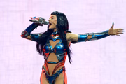 Katy Perry durante a turnê Lifetimes