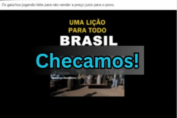 Checagem sobre vídeo de produtores gaúchos - Metrópoles