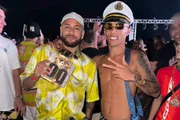 O jogador não acreditou de início, mas o influencer insistiu