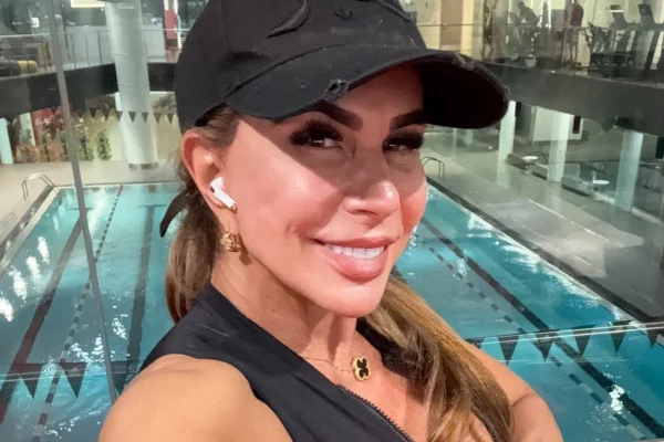 A influenciadora fitness Andrea Sunshine