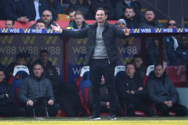 Frank Lampard, técnico do Everton
