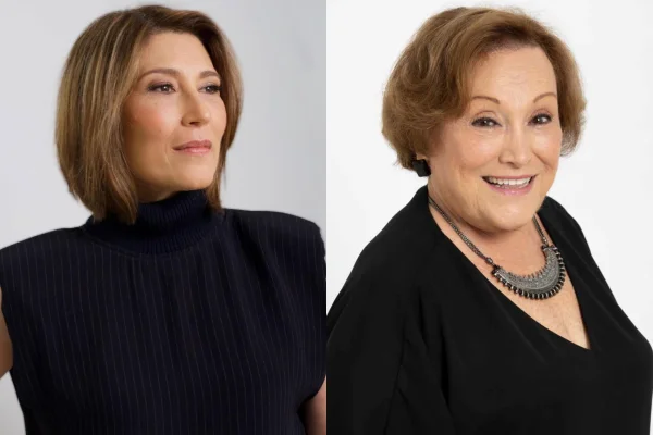 Beth Goulart e a mãe, Nicette Bruno