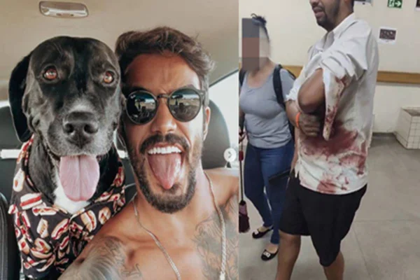 Pintor é atacado por cães em mansão de influencer e ex-De Férias com Ex