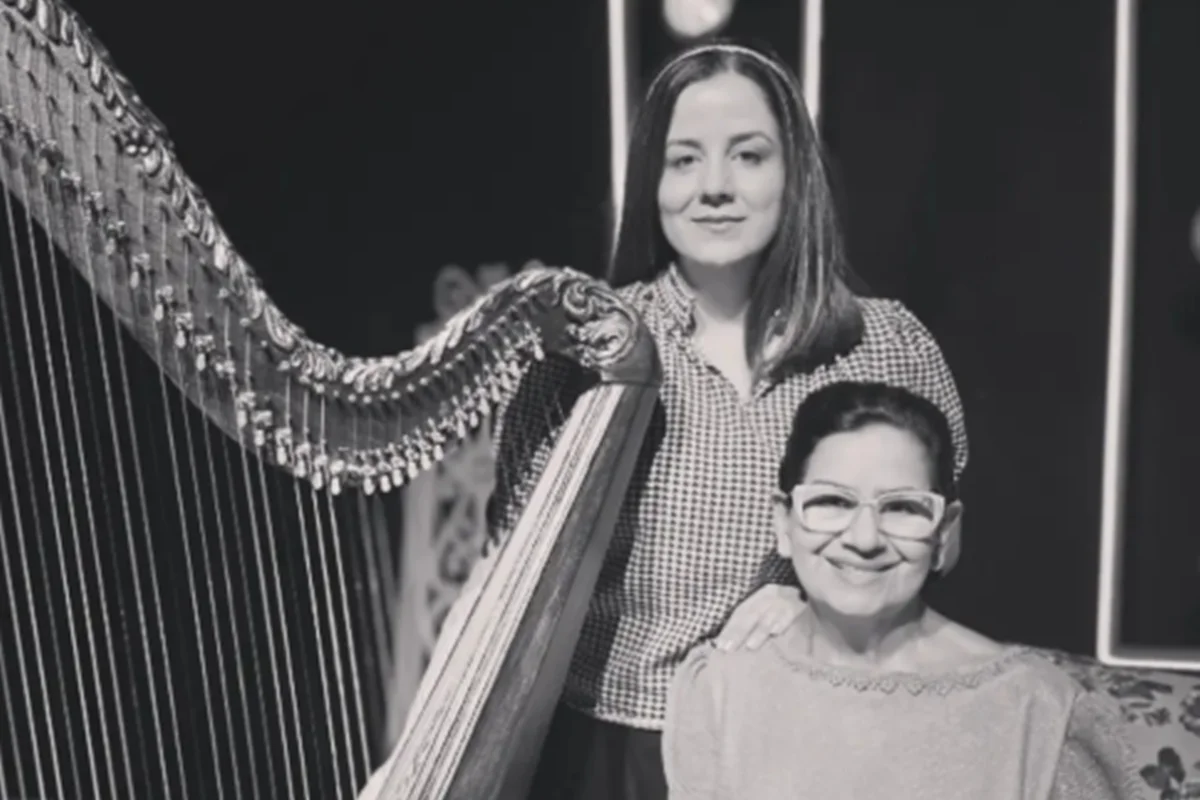 Sara Araújo e a filha, Aline Sara Araújo e a filha, Aline