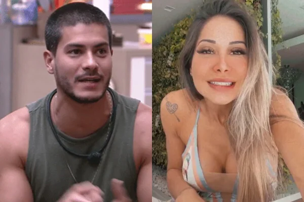 Arthur Aguiar e Maira Cardi (Reprodução: Globo/Instagram)