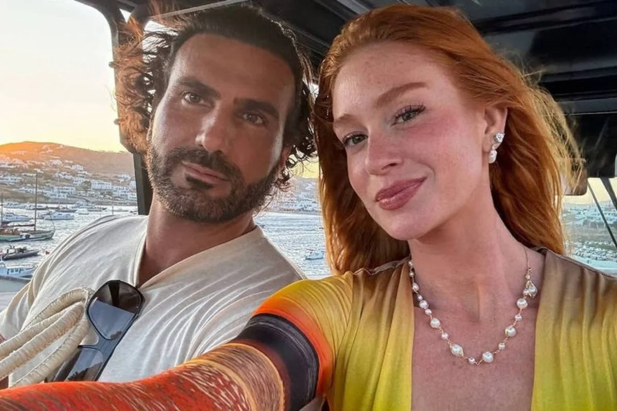 Marina Ruy Barbosa com o noivo