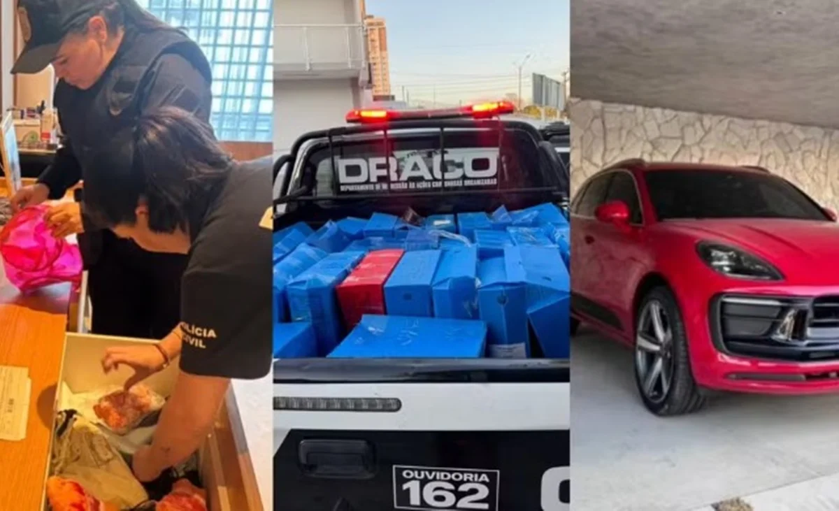 Imagem colorida operação carbono oculto