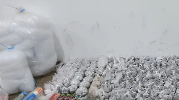 Imagem de drogas apreendida pela PM de São Paulo