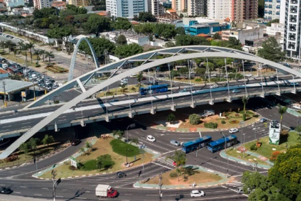 Vista aérea de Osasco- Metrópoles