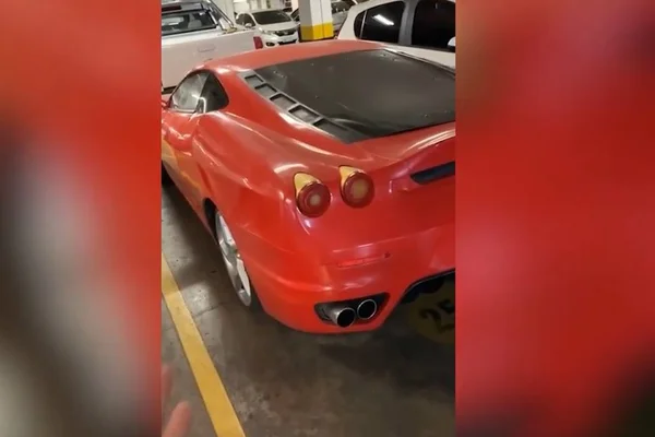 Vídeo: Monza 1994 em lataria de Ferrari impressiona no DF
