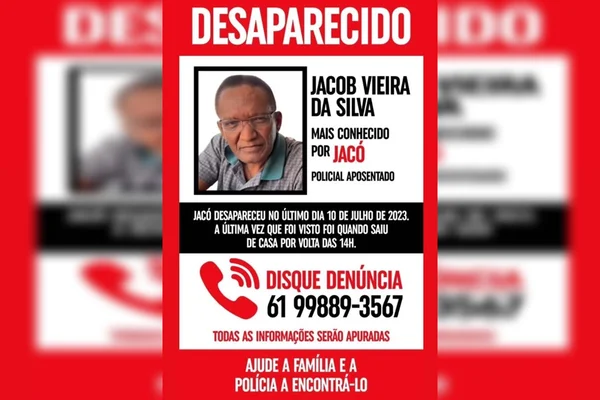 Família pede ajuda para encontrar PM da reserva desaparecido no DF