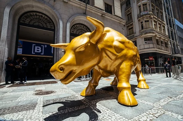 Touro de Ouro em São Paulo