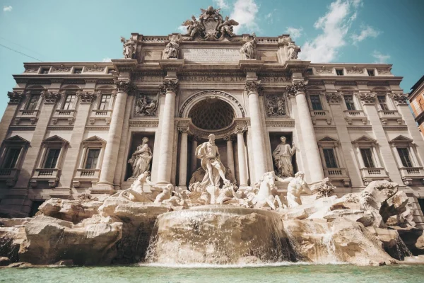 Fonte famosa de Roma