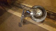 Motociclista bate em viaduto na L4 Norte e morre na hora - imagem 2 Motociclista bate em viaduto na L4 Norte e morre na hora - imagem 2