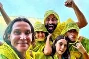 Thiago Lacerda, Vanessa Lóes e os filhos Gael, Cora e Pilar. Thiago Lacerda, Vanessa Lóes e os filhos Gael, Cora e Pilar.