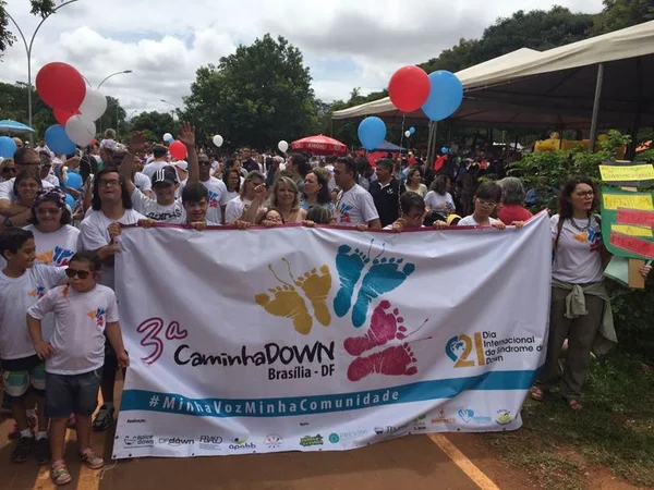 Caminhada em Brasília celebra Dia Internacional da Síndrome de Down