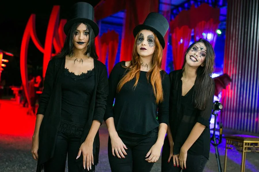 Hara Santos, Acacya Neres e Victoria Suzart Hara Santos, Acacya Neres e Victoria Suzart