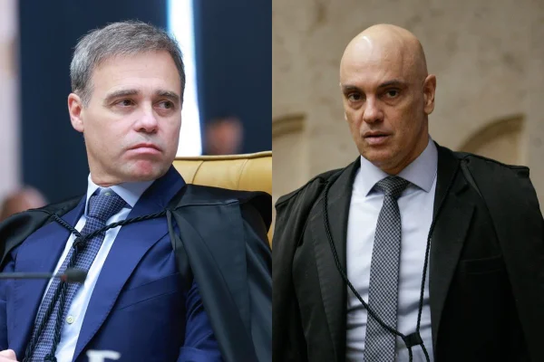 André Mendonça e Alexandre de Moraes