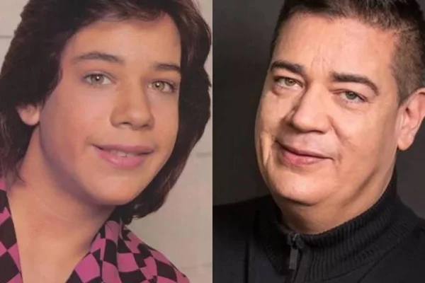 montagem com homem jovem e depois ele mais velho - metrópoles