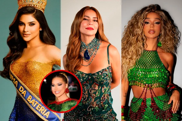Mileide Mihaile, Paolla Oliveira e Brunna Gonçalves