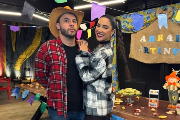 Foto colorida de Gabriela Versiani e Murilo Huff - Metrópoles