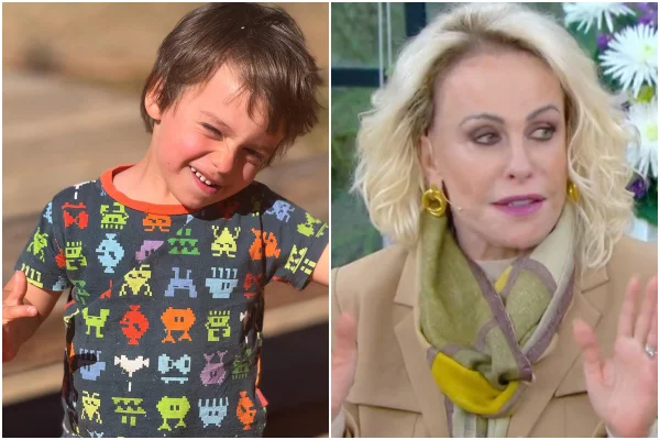 Neto de Ana Maria Braga é levado ao hospital após aspirar apito