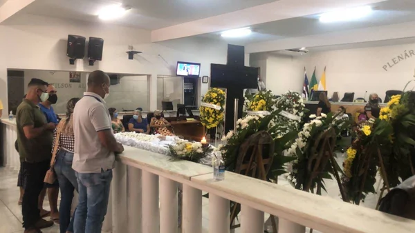 Corpo de Maurílio é velado na Câmara de Vereadores de Imperatriz (MA)