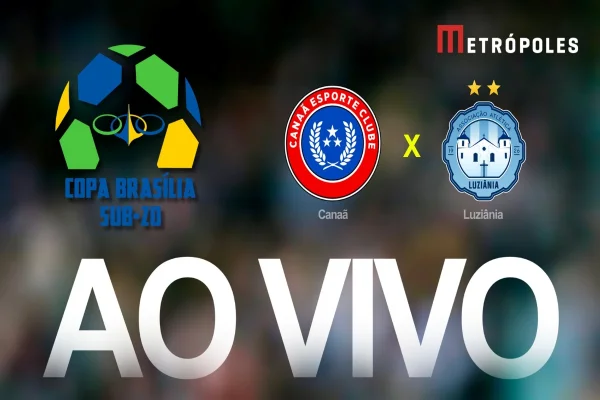 Copa Brasília Sub-20: assista Canaã x Luziânia ao vivo e com imagens