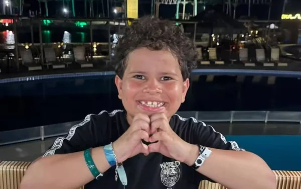 imagem colorida caio geovanni atacado cachorro campos belos