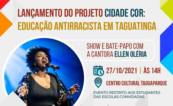 Evento contra racismo nas escolas do DF