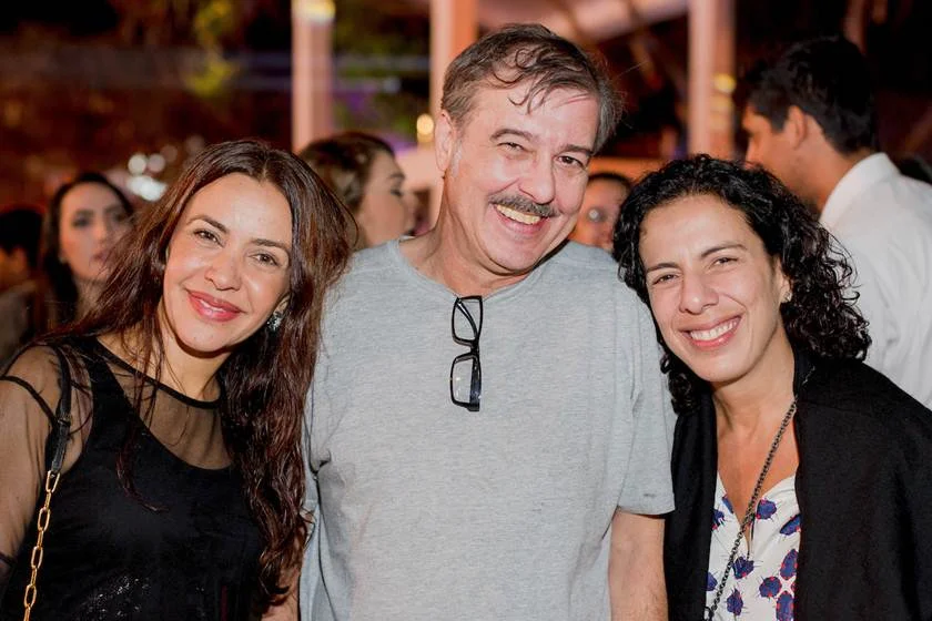 Claudia Meireles, Johnny Drummond e Marilia Salomão Claudia Meireles, Johnny Drummond e Marilia Salomão