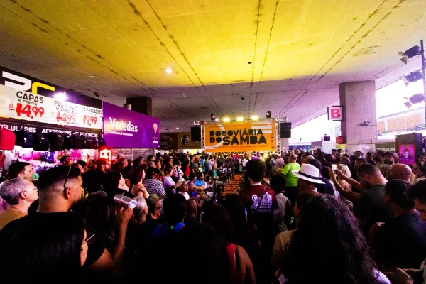 Rodoviária do Plano Piloto recebe grande roda de samba nesta quinta